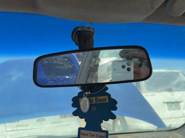 2004-2011 Chevy Aveo Inside Rear View Mirror Oem Windshield Mounted 96378732 — photo 1