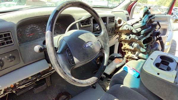 2003 Ford F250 Sd Pickup Steering Wheel Super Duty Gray — photo 2