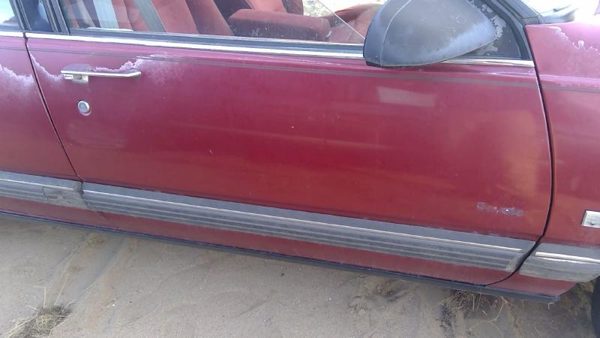 1990 Olds Eighty-eight 88 Front Door RH Red — photo 2