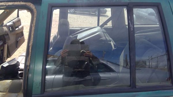 1993-1998 Jeep Grand Cherokee Driver Left Rear Side Window Door Glass Oem Back — photo 2
