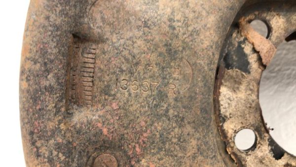 64 Ford Thunderbird Coupe Passenger Right Rear Brake Backing Plate Assembly Oem — photo 6