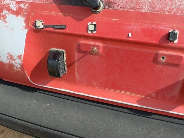 1988 Toyota FX License Plate Lights Pair Left Right OEM Tail Panel — photo 2