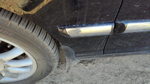 2004-2005 Hyundai Xg350 Driver Left Moulding From Fender Oem Trim Strip Black — photo 2