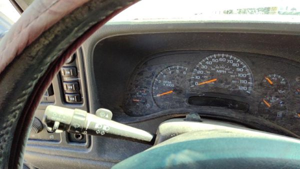 2005-07 Sierra 1500 Hd Trim Bezel Around Speedometer Dash Surround Panel Pewter — photo 5