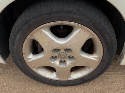 2000-2001 Infiniti I30 17" Aluminum Wheel Oem Factory 5 Spoke Rim #4 17X7