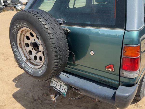 1995 Isuzu Rodeo Trunk/decklid/hatch/tailgate Green 732 — photo 1