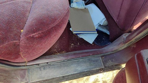 1997-1999 Buick Lesabre Passenger Right Lower Kick Trim Panel Oem Red — photo 7