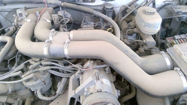 92-97 Ford F450 Air Intake Tube Pair Set Pipe Elbow Rubber Hose Snorkel 7.5L 460 — photo 3