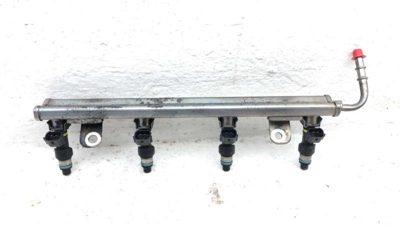 2007-2012 Nissan Sentra Sr Complete Fuel Rail With Injectors Set Loaded Oem 2.0L