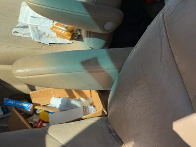 96-00 Town & Country Driver Left Front Arm Rest Side Seat Oem Door Tan Flk5