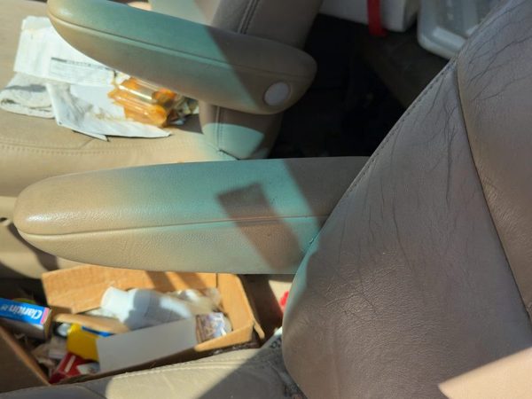 96-00 Town & Country Driver Left Front Arm Rest Side Seat Oem Door Tan Flk5 — photo 3