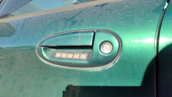 1999-2007 Ford Taurus Driver Left Front Outside Door Handle Oem Su Tropic Green — photo 2