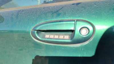 1999-2007 Ford Taurus Driver Left Front Outside Door Handle Oem Su Tropic Green