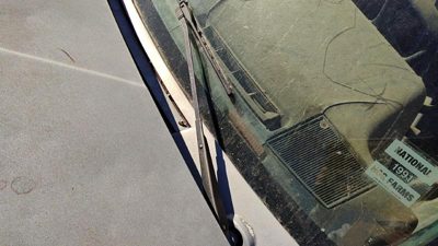 1985 Pontiac Sunbird Driver Left Windshield Wiper Arm Oem Blade Lever