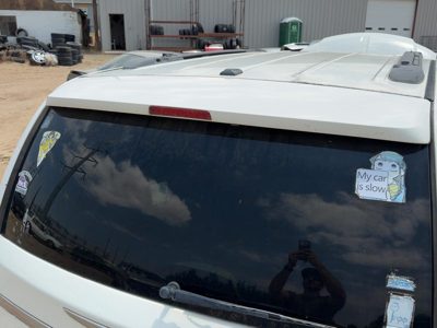 2011-2016 Chrysler Town & Country Rear Spoiler Back Wing Oem White Pw1