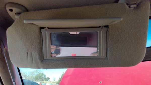2002-2004 Ford F150 Driver Left Sun Visor Oem Gray 2L3Z1504105Eab — photo 5