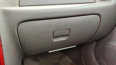 2001-2002 Kia Rio Glove Box Assembly Complete Door With Latch Oem Gray