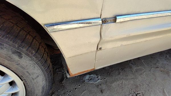 1997-2005 Park Ave Ultra Driver Left Moulding From Fender Oem Trim Strip Silver — photo 6