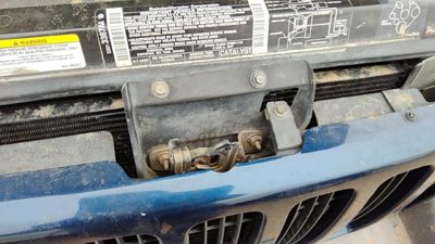 2002-2004 Jeep Liberty Hood Latch Assembly With Bracket Oem 55176756Ad