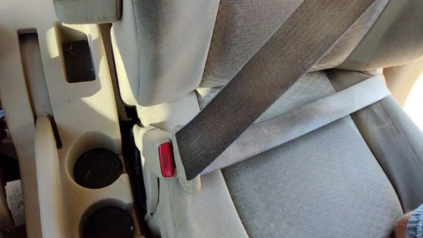 06-11 Chevy Hhr Driver Left Front Seat Belt Buckle Receiver Oem Tan 32B 89026217 — photo 3