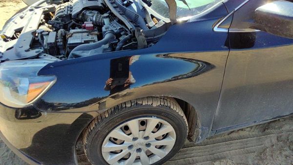 2016-2019 Nissan Sentra Driver Left Front Fender Oem Black Kh3 F31013Yuma — photo 3