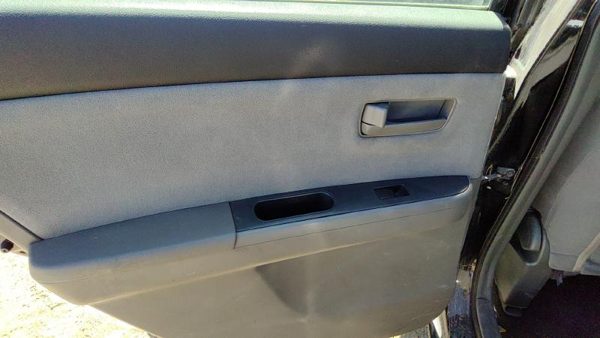 07-09 Sentra Driver Left Rear Door Trim Panel With Switches Back Charcoal W — photo 4