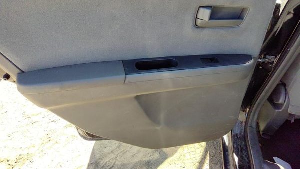 07-09 Sentra Driver Left Rear Door Trim Panel With Switches Back Charcoal W — photo 5