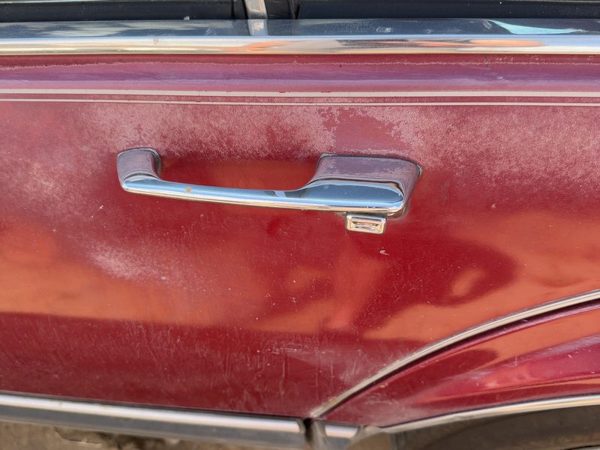 1986-1988 Olds 88 Driver Left Rear Outside Door Handle Oem Back — photo 3