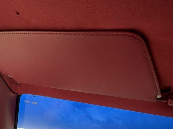 1987-1996 Dodge Dakota Driver Left Sun Visor Oem Red — photo 6