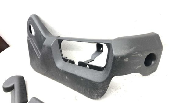 11-16 Ford F250 Passenger Right Side Seat Trim Panel Oem Gray 3S — photo 7