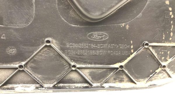 11-16 Ford F250 Passenger Right Side Seat Trim Panel Oem Gray 3S — photo 13