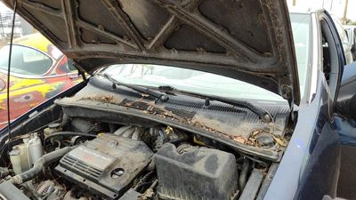 98-03 Toyota Sienna Pair Of Hood Hinges Right Left Set Assembly Oem Blue 8Q0