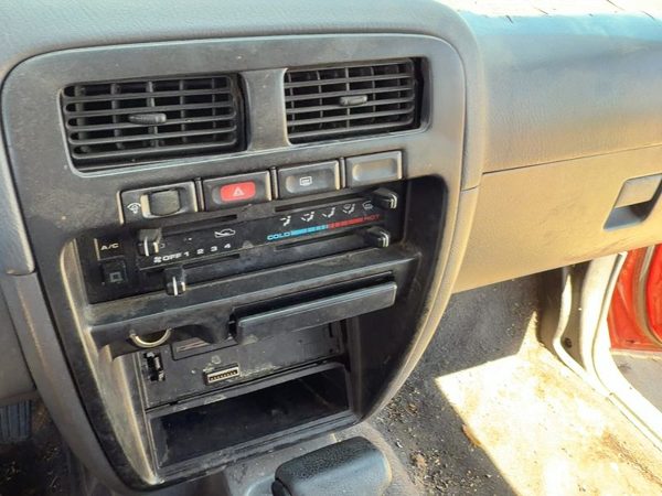 1994-1995 Nissan Pathfinder Trim Bezel Around Radio Surround Dash Panel Oem Gray — photo 3