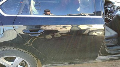 2013 Volkswagen Passat Rear Door RH Black A1