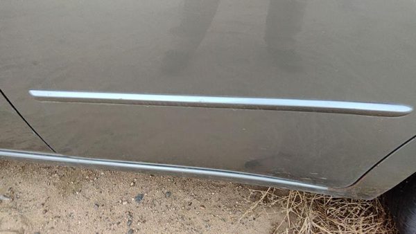 07-12 Nissan Sentra Driver Left Rear Moulding From Door Back Trim Strip Gray K36 — photo 2