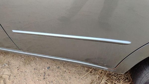 07-12 Nissan Sentra Driver Left Rear Moulding From Door Back Trim Strip Gray K36 — photo 1