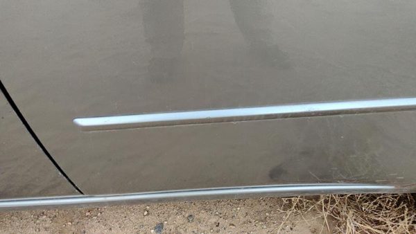 07-12 Nissan Sentra Driver Left Rear Moulding From Door Back Trim Strip Gray K36 — photo 3