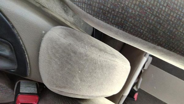 1995-1997 Ford Contour Center Console Lid Only Oem Arm Rest Fold Down Ul Tan — photo 3