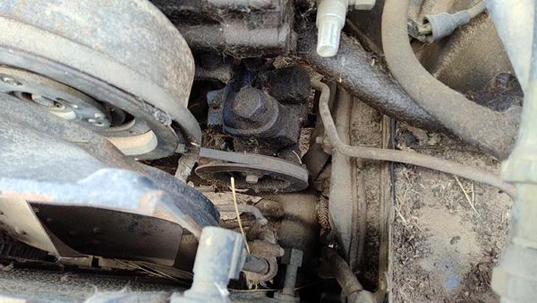 64 Ford Thunderbird Coupe Power Steering Pump With Pulley Mount Brackets Set 390 — photo 1
