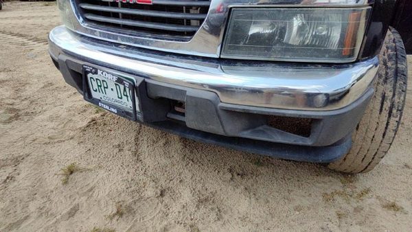 2004-12 Gmc Canyon Front Bumper Assembly With Mount Brackets Oem Chrome 19210442 — photo 1