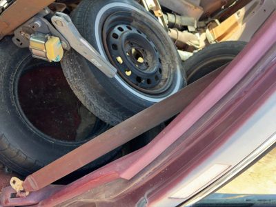 85-90 Buick Park Ave Driver Left Front Seat Belt Retractor Oem Shoulder Red