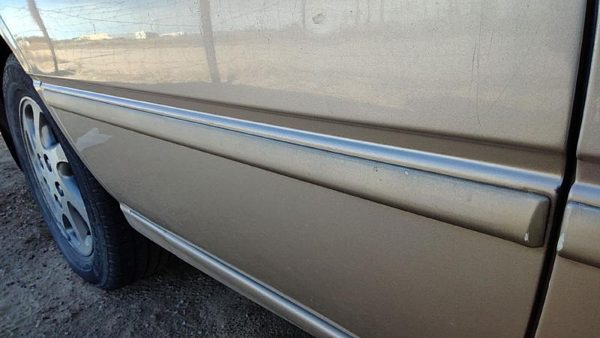 97-99 Toyota Camry Passenger Right Rear Moulding From Door Back Trim Strip Gold — photo 3