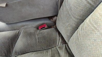 97-05 Buick Century Driver Left Front Seat Belt Buckle Receiver Oem Taupe 52B