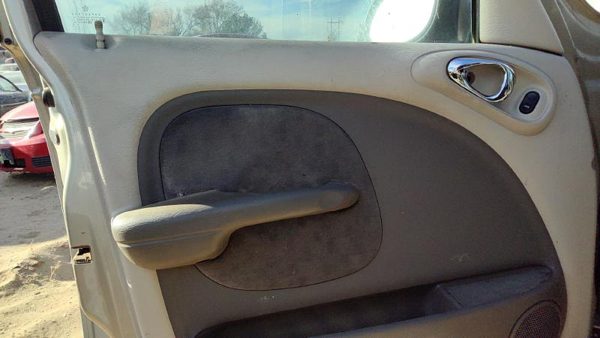 01-02 Pt Cruiser Driver Left Front Door Trim Panel With Master Switch Fl Taupe — photo 6