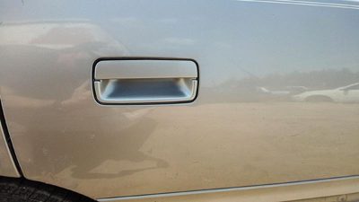 99 Cadillac Deville Passenger Right Rear Outside Door Handle Oem Back 46A Beige