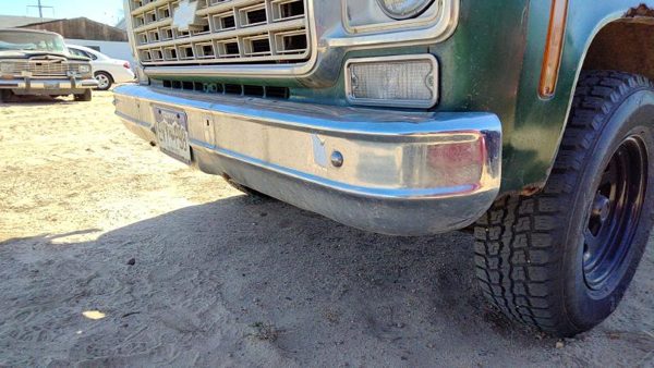 1973-1980 Silverado C10 Front Bumper Assembly With Brackets Oem Chrome 00361552 — photo 2