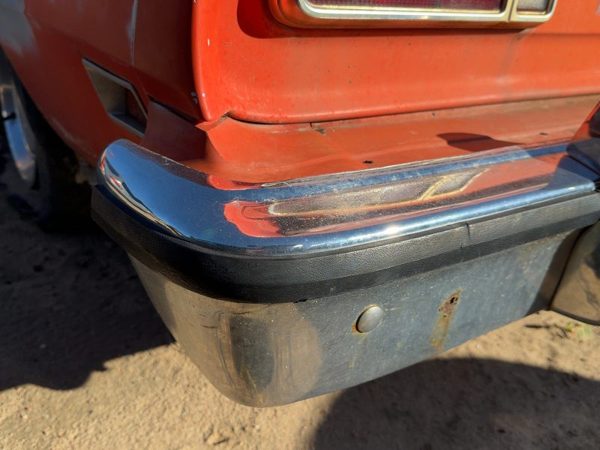 1976 Ford Maverick Rear Bumper Assembly Chrome With Mount Brackets OEM — photo 11