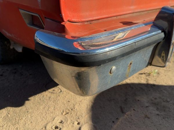 1976 Ford Maverick Rear Bumper Assembly Chrome With Mount Brackets OEM — photo 13