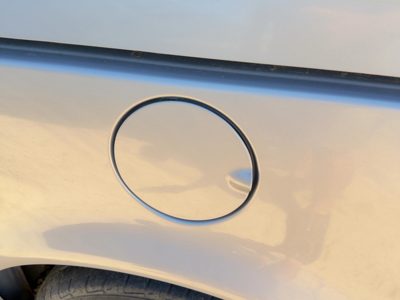 97-05 Venture Fuel Tank Door With Hinge Gas Lid Filler Dual Doors Silvermist 17U