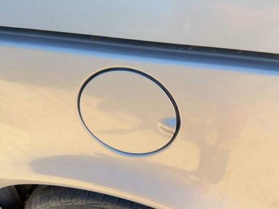 97-05 Venture Fuel Tank Door With Hinge Gas Lid Filler Dual Doors Silvermist 17U